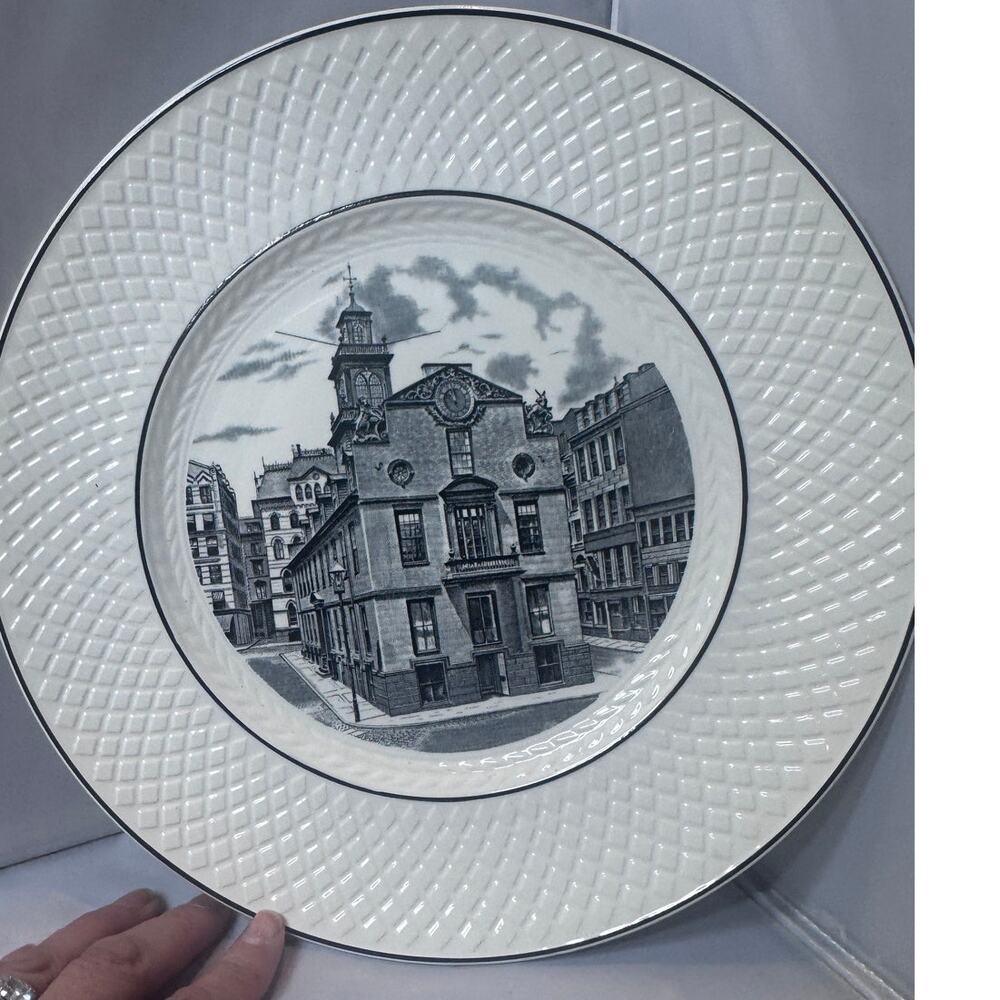 Spode Mansard Copeland  "The‎ Old State House" decorative plate